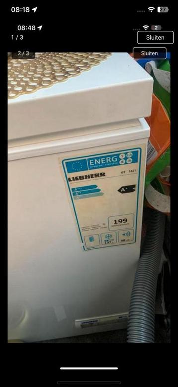 Diepvries  beschikbaar voor biedingen