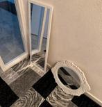 2 stuks spiegels, Huis en Inrichting, Woonaccessoires | Spiegels, Minder dan 50 cm, Ophalen of Verzenden, Zo goed als nieuw, Minder dan 100 cm