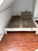 Auping automodel bed 160x200 verstelbaar, Ophalen, Wit, Tweepersoons, 200 cm