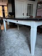 Mooie, zware eetkamertafel, Huis en Inrichting, Tafels | Eettafels, Ophalen, Gebruikt, 100 tot 150 cm, Vijf personen of meer