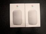 2 Google Nest Audio speakers - Nette staat!, Audio, Tv en Foto, Luidsprekers, Zo goed als nieuw, Minder dan 60 watt, Front, Rear of Stereo speakers