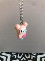 Zilverkleurige ketting ijsje, Sieraden, Tassen en Uiterlijk, Ophalen of Verzenden, Nieuw, Zilver, Ketting