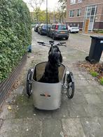 Elektrische Nihola Dog bakfiets, Fietsen en Brommers, Fietsen | Bakfietsen, Ophalen, Zo goed als nieuw