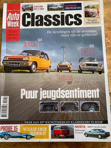 Auto Week Classics 2019 - Renault 5, Fiat 127, Audi 50 beschikbaar voor biedingen