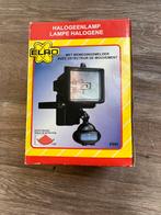 Halogeenlamp met  bewegingsmelder Nieuw, Bewegingssensor, Ophalen of Verzenden, Netvoeding, Hanglamp