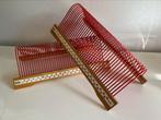 Vintage 2 Platofix Platenrek Rood 40 Vinyl Singles 70’s, Verzamelen, Retro, Ophalen of Verzenden, Audio en Video