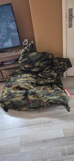 Te koop: Fatboy Zitzak Camouflage!, Huis en Inrichting, Zitzakken, Ophalen, Zo goed als nieuw, Zitzak