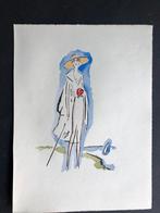 Kees van Dongen pochoir 1925, Antiek en Kunst, Kunst | Litho's en Zeefdrukken, Ophalen of Verzenden