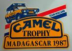 Sticker Camel Trophy Madagascar 1987 (Team Holland), Verzamelen, Ophalen of Verzenden, Nieuw, Sport