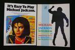 2x Songbooks van Michael Jackson (1988-1990), Gelezen, Michael Jackson, Artiest, Ophalen of Verzenden