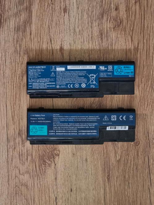 2x Acer AS07B31 Accu - Getest & Werkend, Computers en Software, Accu's en Batterijen, Zo goed als nieuw, Ophalen of Verzenden