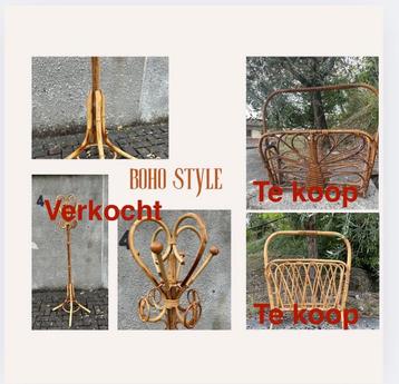 Unieke Boho Rattan lectuurmanden Stijlvol & Tijdloos beschikbaar voor biedingen