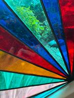 Glas-in-lood Driehoek Ornament, Ophalen of Verzenden
