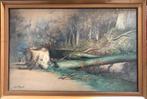 Abraham van der Wissel  1865 Aquarel, Ophalen of Verzenden