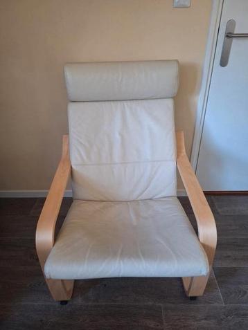 IKEA POANG relax stoel / fauteuil wit beschikbaar voor biedingen