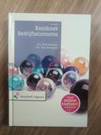Basisboek Bedrijfseconomie, Ophalen of Verzenden, Zo goed als nieuw