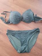 leuke groene bikini ,85 D, paar keer gedragen, Kleding | Dames, Badmode en Zwemkleding, Ophalen, Zo goed als nieuw, Groen, Bikini