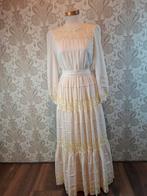 Gave vintage bruidsjurk trouwjurk crème mt 36, Ophalen of Verzenden, Zo goed als nieuw, Maat 36 (S), Kleding