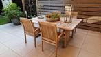 Hardhout tuintafel, Ophalen, Gebruikt, Hardhout, 8 zitplaatsen