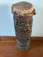 Afrikaanse Djembe Trommel - Houtsnijwerk, Ophalen, Gebruikt, Overige merken