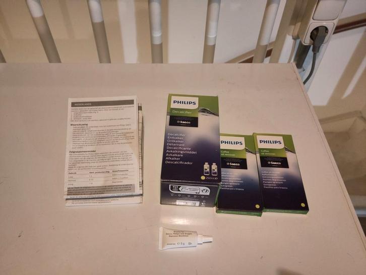 Philips Saeco onderhouds set, Witgoed en Apparatuur, Koffiemachine-accessoires, Nieuw, Ophalen of Verzenden