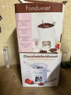 2 x Chocoladefondueset - Nieuw in doos, Ophalen of Verzenden, Nieuw, Waxinelicht, Fondueset