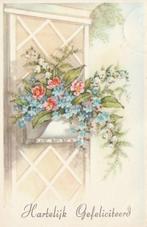 BLOEM BLOEMEN JAREN 50 ZEER MOOIE OUDE KAART KH454., Verzenden, 1940 tot 1960, Gelopen, Overige thema's