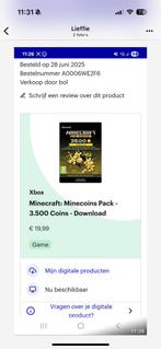 Minecraft Mine coins, 3 spelers of meer, Ophalen of Verzenden, Nieuw, Vanaf 7 jaar