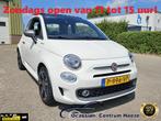 Fiat 500 1.0 Hybrid Sport! 1 Eig! CarPlay! Schuif/Pano Dak!, Gebruikt, Euro 6, Lichtsensor, 4 stoelen