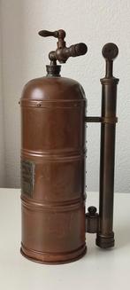 Antieke plantenspuit pulverisateur, Ophalen of Verzenden, Koper