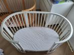 Stokke Mini en Sleepi wit met piekstok, Ophalen of Verzenden, Gebruikt