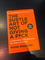 The Subtle Art of Not Giving a F*ck - Mark Manson, Ophalen of Verzenden, Zo goed als nieuw