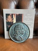 Grote bronzen penning Bach met boek Bachkoor in Nederland, Ophalen of Verzenden, Brons