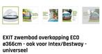 Zwembad overkapping 3.66 m, Tuin en Terras, Zwembad-toebehoren, Ophalen, Zo goed als nieuw, Afdekzeil