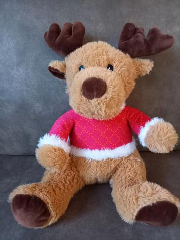 Mooie knuffel rendier / kerst eland beschikbaar voor biedingen