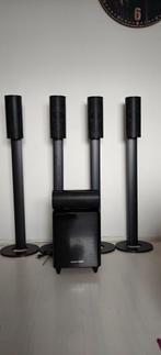 Harman Kardon HKTS 5.1 Set, HKTS210SUB + HTFS3 Stands, Subwoofer, Zo goed als nieuw, 120 watt of meer, Ophalen