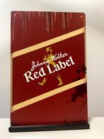Johnnie Walker Red label reclamebord, Reclamebord, Nieuw, Ophalen of Verzenden, Pand50