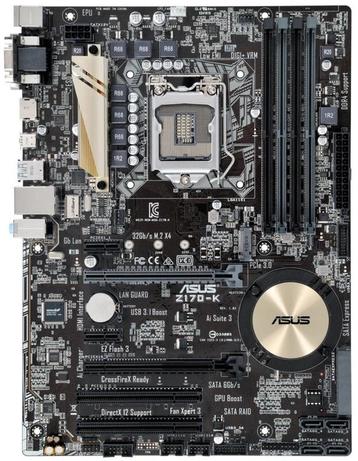 ASUS Z170-K beschikbaar voor biedingen
