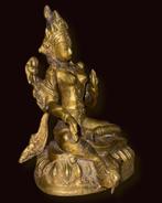 Himalaya-bronzen White Tara, Ophalen of Verzenden, Gebruikt