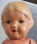 antieke pop papier mache begin 20e eeuw, Antiek en Kunst, Ophalen of Verzenden