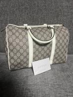 Gucci Supreme Canvas Boston Bag, Sieraden, Tassen en Uiterlijk, Tassen | Damestassen, Ophalen, Zo goed als nieuw, Zwart, Schoudertasje