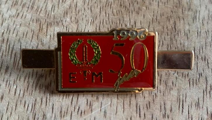 Eerste Divisie 7 December 50 Jaar “1996” Speld, Verzamelen, Militaria | Algemeen, Ophalen of Verzenden