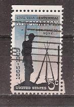 USA, Appomattox, 100 jaar, 1965., Postzegels en Munten, Verzenden, Gestempeld, Noord-Amerika