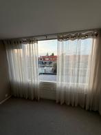 Vitrage gordijnen (4 stuks totaal), Huis en Inrichting, Stoffering | Gordijnen en Lamellen, Ophalen, Zo goed als nieuw, 200 cm of meer