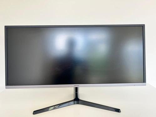 Samsung Ultrawide QHD scherm LS34J550WQUXEN, Computers en Software, Monitoren, Zo goed als nieuw, 60 Hz of minder, DisplayPort