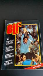 Elf voetbal magazine 9 augustus 1982, Boek of Tijdschrift, Ophalen of Verzenden, Zo goed als nieuw, Buitenlandse clubs