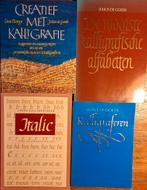 Kalligrafie 3 boeken, Ophalen of Verzenden, Zo goed als nieuw