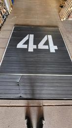 Overheaddeur / roldeur breedte 269 x hoogte ca 350, Doe-het-zelf en Verbouw, Deuren en Horren, Ophalen, Gebruikt, Garagedeur, Metaal