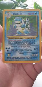 Blastoise 2/102 Holo Base Set - Excellent!, Ophalen of Verzenden, Gebruikt, Losse kaart, Foil