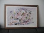 Schilderij Aquarel Jan Kooistra Goudaccenten Vintage, Ophalen